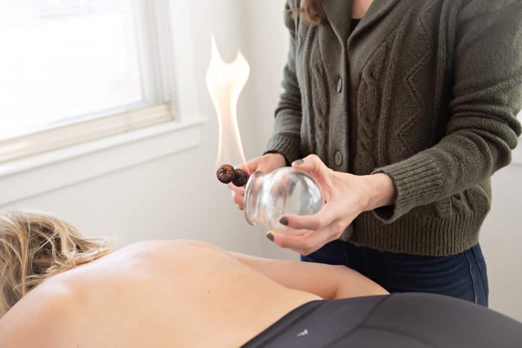 cupping at be well by moov in lafayette colorado